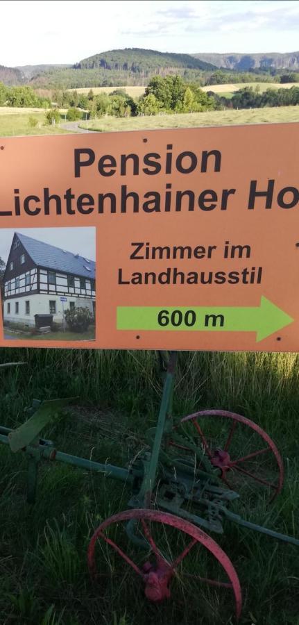 Lichtenhainer Hof Lichtenhain  Zewnętrze zdjęcie